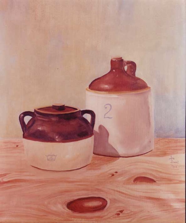 Bean Pot and Jug